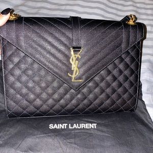 Saint Laurent large envelope bag
